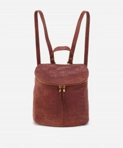 Hobo women River Backpack Bag in Brandy