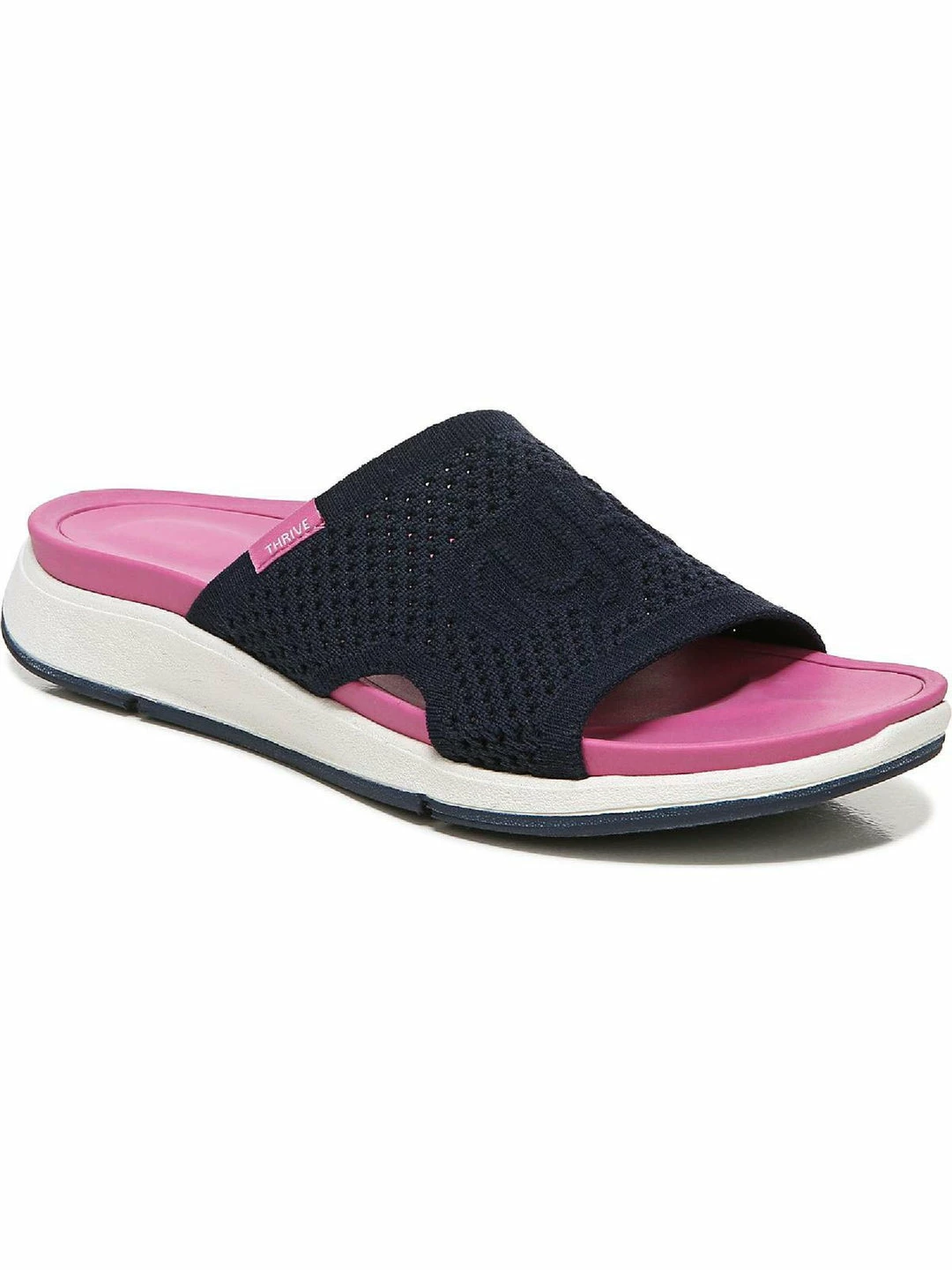 Ryka Thrive Slide Womens Open Toe Slip On Slide Sandals 1 Ryka Thrive Slide Womens Open Toe Slip On Slide Sandals