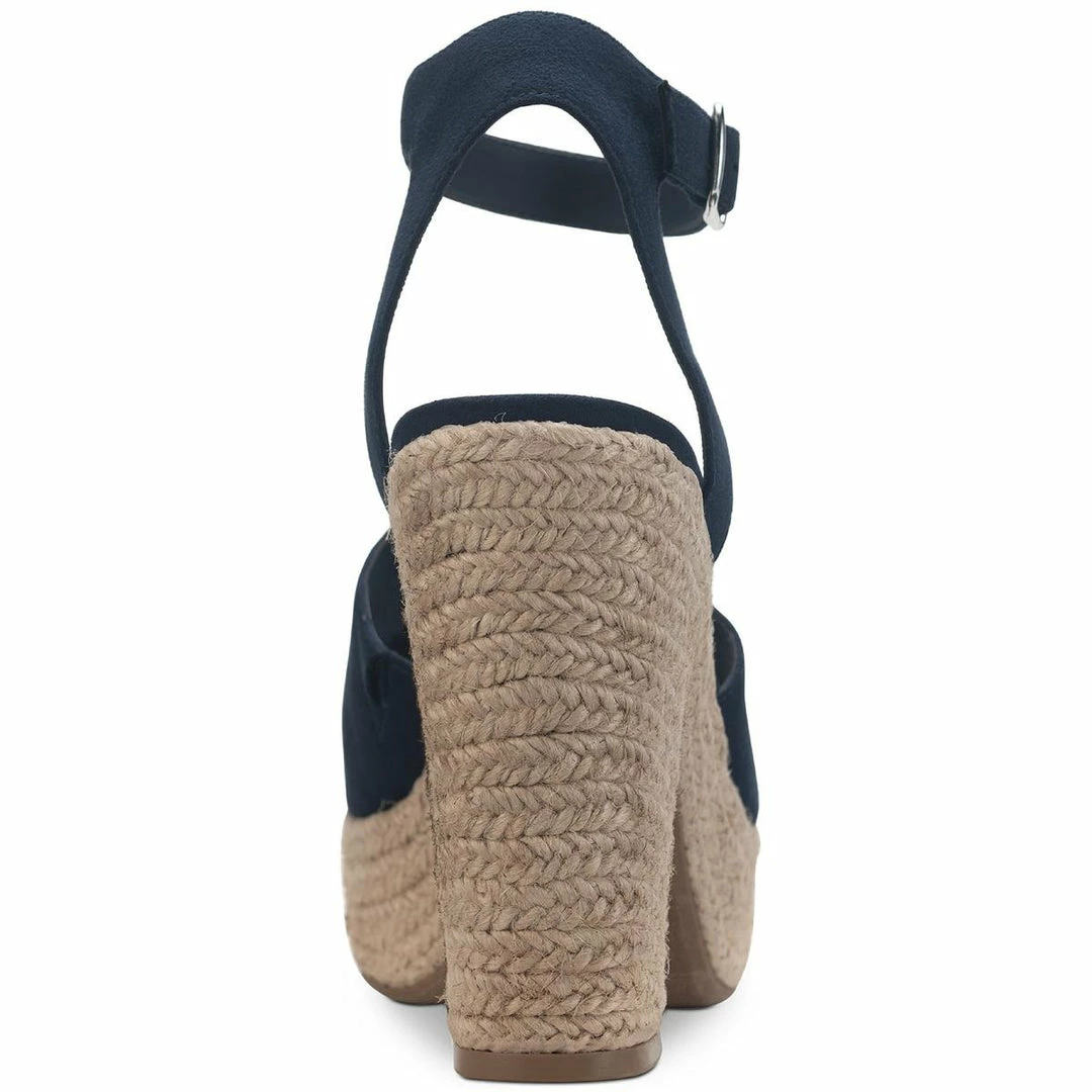 Sun + Stone Fey Womens Faux Suede Ankle Strap Heels 3 Sun + Stone Fey Womens Faux Suede Ankle Strap Heels - Image 3