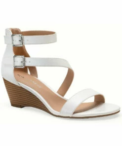 Sun + Stone Jessie Womens Ankle Strap Embossed Wedge Sandals -Ryka Sales Shop ed6592f2aabe4ad6a3cbd8c52376cc3f 1080x