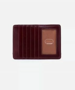 Hobo women Euro Slide Wallet in Merlot