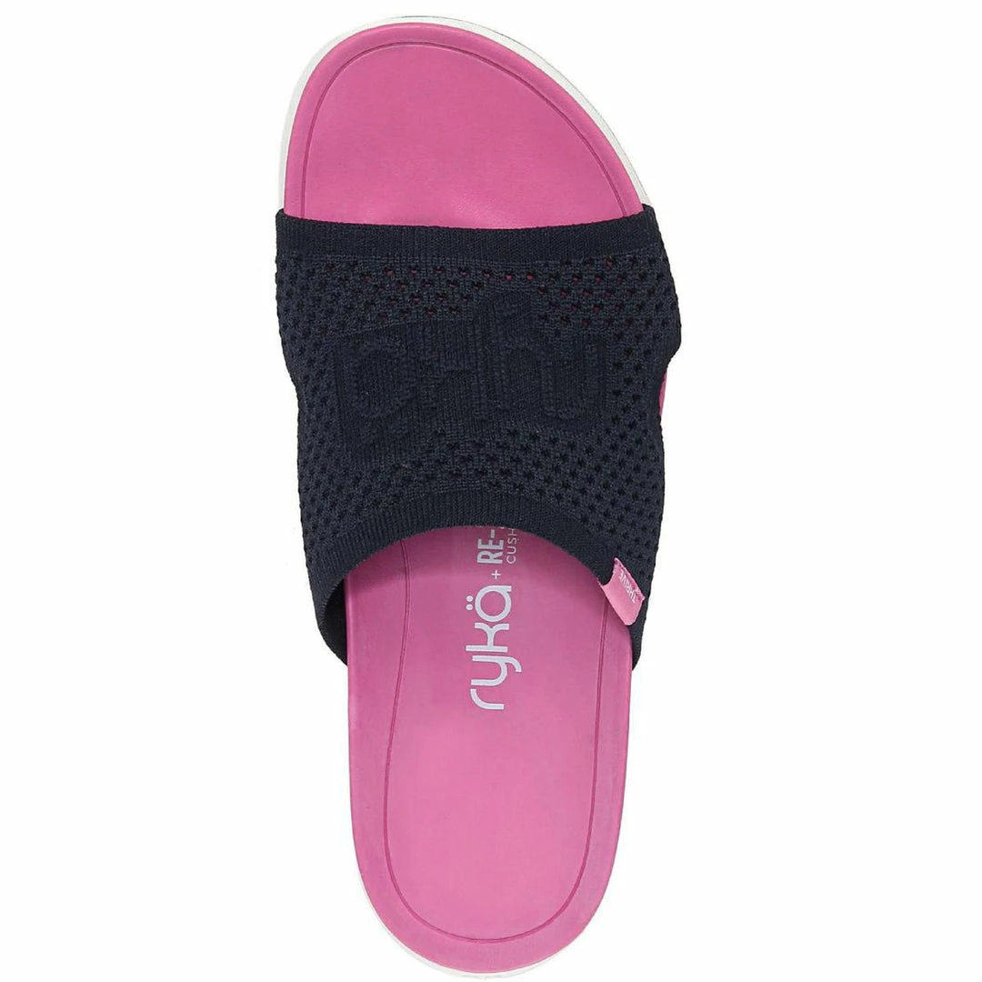 Ryka Thrive Slide Womens Open Toe Slip On Slide Sandals 2 Ryka Thrive Slide Womens Open Toe Slip On Slide Sandals - Image 2