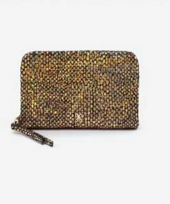 Hobo women Eliza Small Zip Around in Disco Print